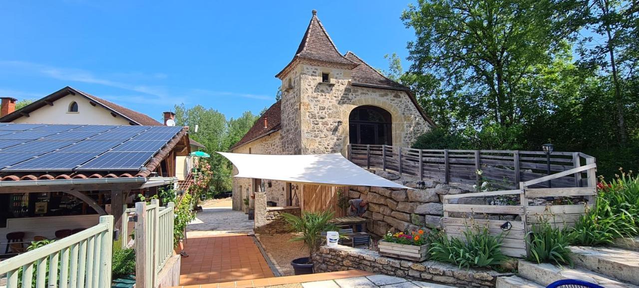 Camping Domaine Papillon Reyrevignes  Esterno foto